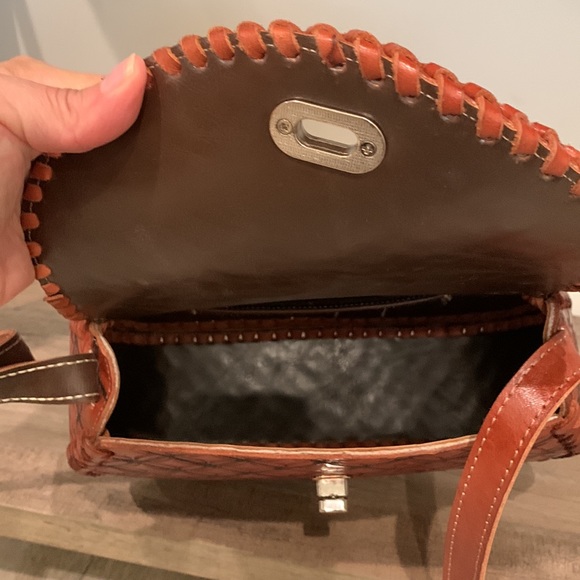 Authentic handmade leather purse tobacco color - Picture 3 of 5